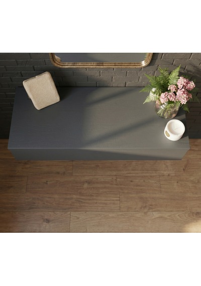 Mdf Makyaj Masası Ve Dresuar 80x30 Cm Çekmeceli Modern Tasarım Antrasit