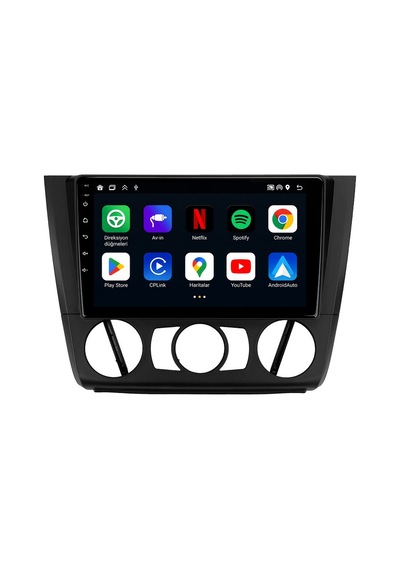Bmw 1 Series Android Multimedya 2004-2011 Manuel Carplay Android Auto 10gb Ram 256gb Pro 9"
