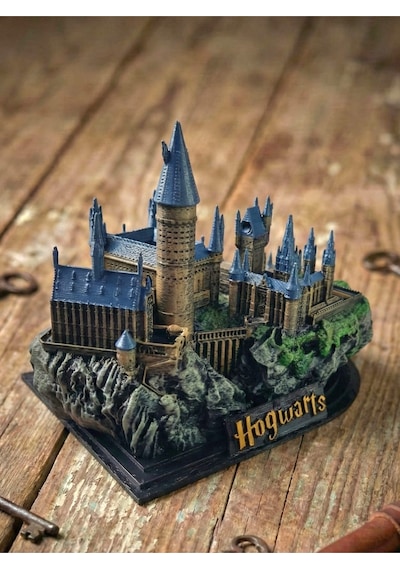 Eselya3d Harry Potter Hogwarts Şatosu Figür-harrypotter Hediye Biblo/büyücülük Ve Cadılık Okulu/15cm