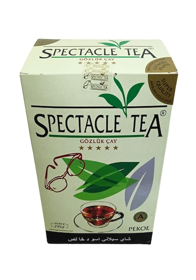 Spectacle Gözlük Çay 2 Adet 800 Gr'lık Ithal Çay %100 Orijinal Pekoe Ceylon Tea