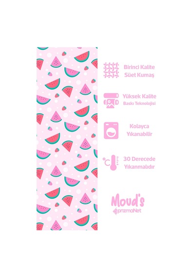 Pembe Karpuz Ve Çilek