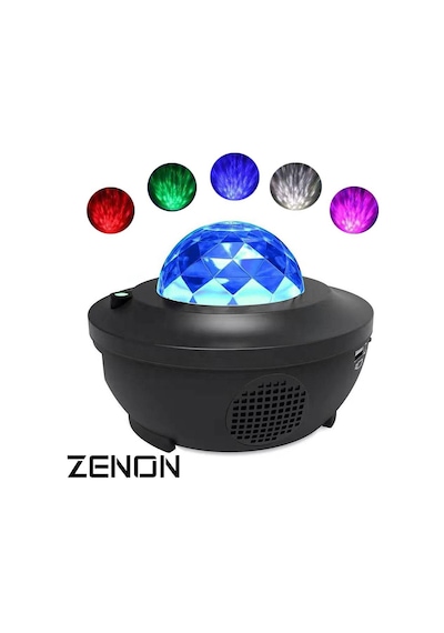 Zenon Smart Starry Light-Blth+Müzik+7 Farklı Ambians Projektör