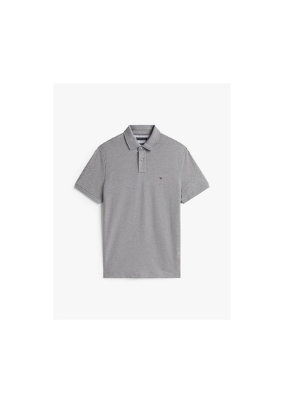Tommy Hilfiger Erkek 1985 Regular Polo T-shirt-13315 Medıum Grey Heather