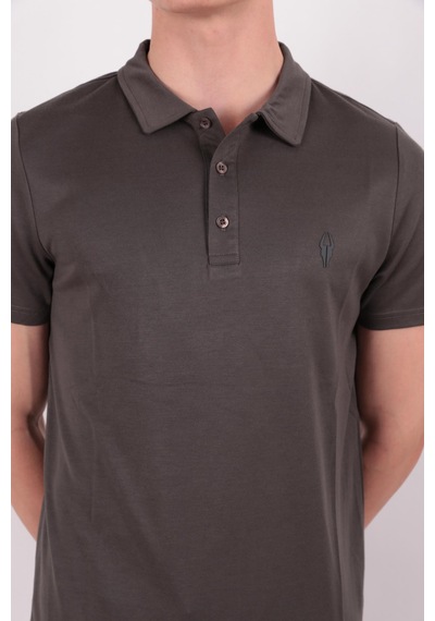 Fıve Pocket Five Pocket Fp24b2022 Erkek Pike Modal Polo Yaka T-shırt Füme