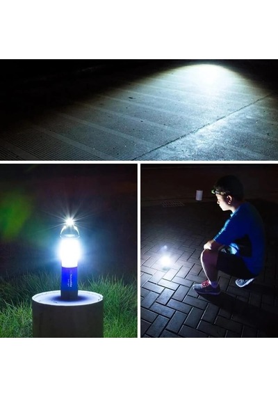 Naturehike 3in1 Multi Fonksiyonel Led Kamp Lambası Mavi