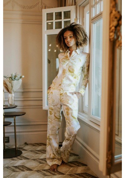 Elli2 Bırdofjuno Pijama Takımı Açık Bej