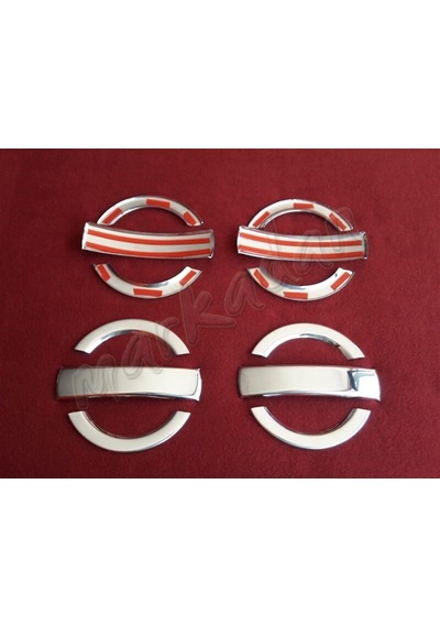 Db Chrome Fiat Doblo Kapı Kolu Nikelajı 2000-2012 4 Kapı P.Çelik