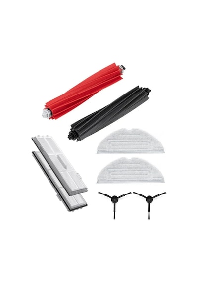 Roborock Uyumlu S8 Sonic Pro Ultra S8 Uyumlu Fırça Paspas Bezi Filtre Yedek Set
