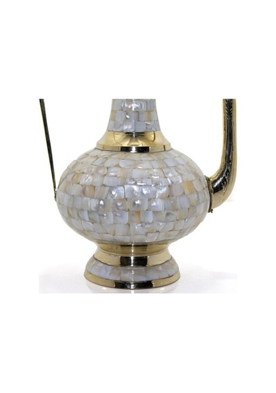 Pirinç Sedefli İbrik 55 Cm