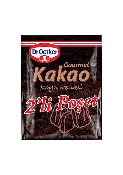Dr. Oetker Gourmet 50g Kakao - Pastacılık Ve Tatlılar İçin Kaliteli Kakao 6'li Avantaj Paketi - Tarı