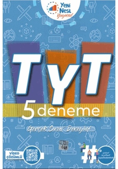 Yeninesil Yks Tyt 5 Deneme Sınavı Video Çözümlü Yeni
