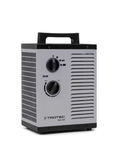 Trotec TDS 10 P 2000 W Fanlı Isıtıcı Gri
