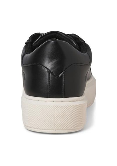 Jack & Jones Jfwaspıre Erkek Günlük Sneaker Ayakkabı Pu Deri, Cupsole Taban Noos Siyah
