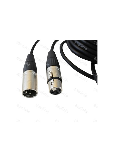 Xlr Mikrofon Kablosu 5034P 10 Metre 3 Pin Ses Microfon Mic Dişi E