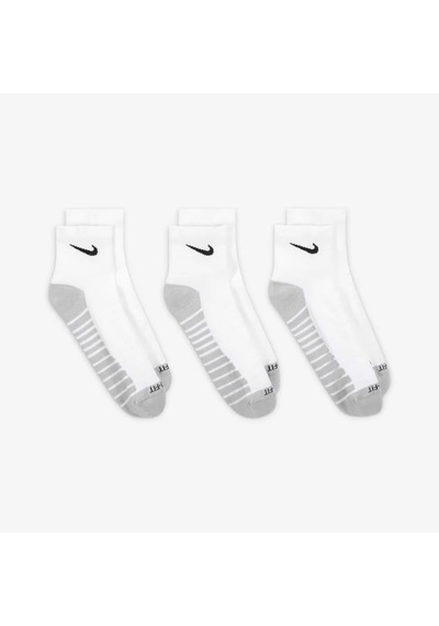 Nike Sx5549-100 Everyday Max Destekli Bilek Antrenman Çorapları 3 Çift Beyaz