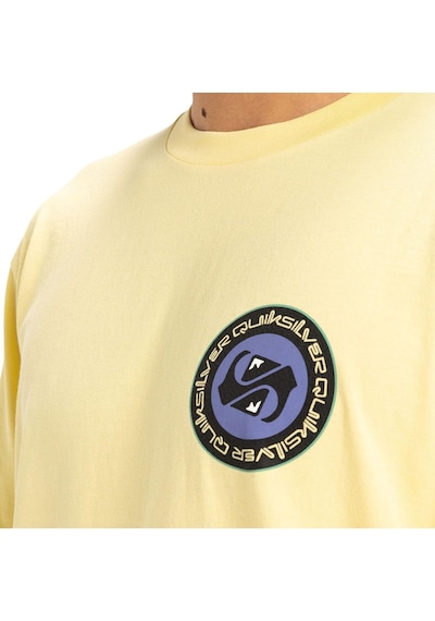 Quıksılver Quiksilver Circle Back Erkek Sarı Tişört Yem0 Çok Renkli