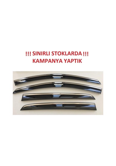 Niken Ford Uyumlu Focus 2019 Sonrası Araza Özel Kromlu Cam Rüzgarlığı