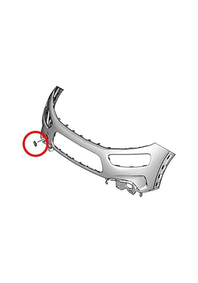 Citroen C4 Ön Tampon Çeki Kapak 2018-2020 1632650580 1.6 Hdı