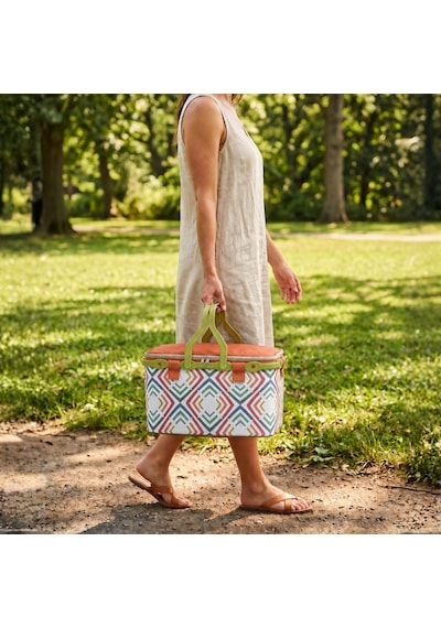 25 Lt Piknik Sepeti 1308 Picnic Bag -329 Karışık/Çok Renkli