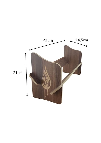 Tr Masaüstü Portatif İşlemeli Desenli Kitaplık 45 Cm X 14,5 Cm X 21 Cm Hareli Ceviz - İkra, 21x14,5x45 Genel Tr Masaüstü Portatif İşlemeli Desenli Kitaplık 45 Cm X 14,5 Cm X 21 Cm Hareli Ceviz - İkra, 21x14,5x45 Genel