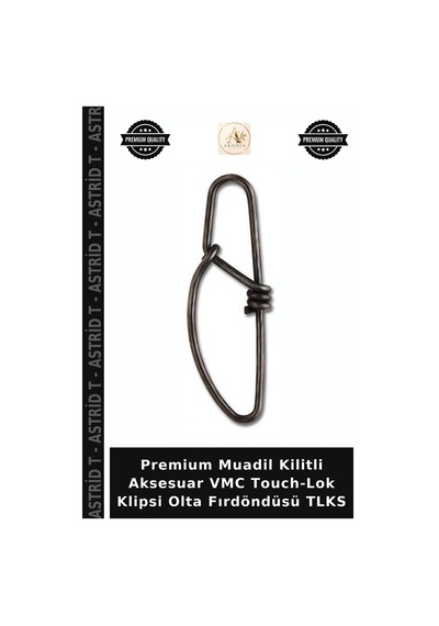 Premium Muadil Kilitli Aksesuar Vmc Touch-lok Klipsi Olta Fırdöndüsü Tlks No:4 - 7lı