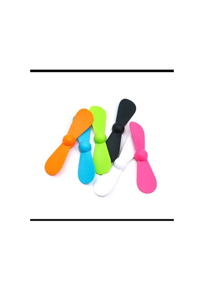 Taşınabilir Usb Mini Fan - Type-c Ve Lighting Girişli Pervane - Cep Telefonu Tablet Pc Powerbank