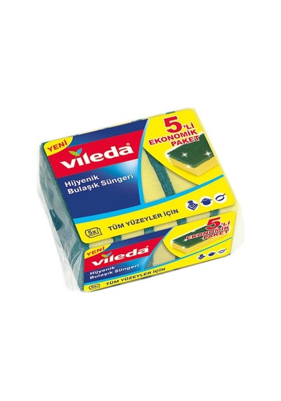 Vileda Bulaşık Süngeri 5'li 16'li Paket