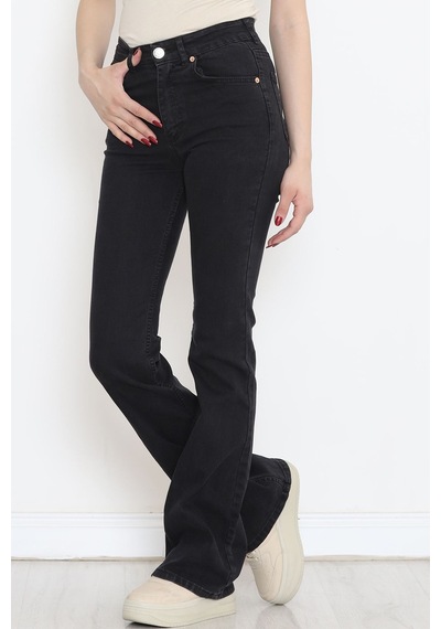 Mokashopin - İspanyol Paça Kot Pantolon Füme4 - 11878.1431. 001