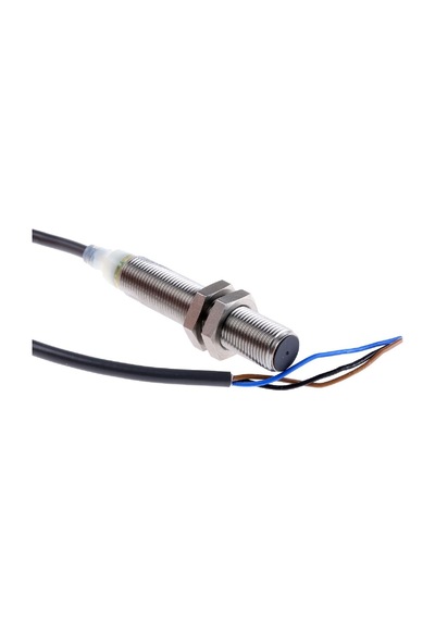 Omron E2b-m12ls04-wp-b1 ,m12/4mm Pnp-no 3-kablo Endüktif Sensör
