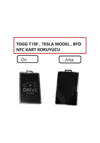 Togg T10f Kart Anahtar Kılıfı Nfc Uyumlu Manyetik Kapaklı Koruyucu