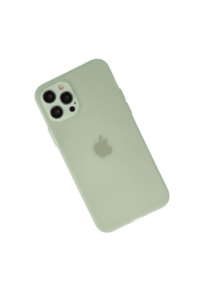 Apple Apple Uyumlu iPhone 12 Pro Max Kılıf Puma Silikon - Açık Yeşil 0.2M-Çok Renkli