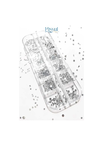 Misyul Swarovski 12 Gözlü Tırnak Süsleme Taşı Mıs-3521