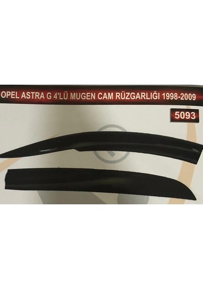 Opel Astra G 4'Lü Mugen Cam Rüzgarlık Seti