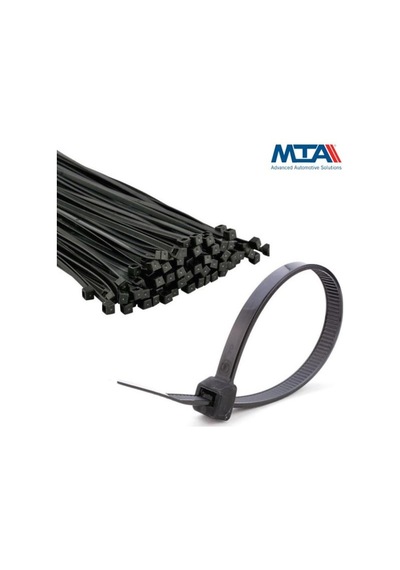 Mta Kablo Bağı 7.8 X 365 Siyah Italy 100 Ad