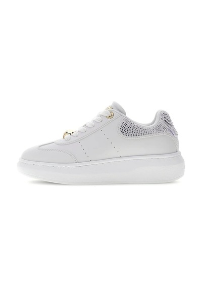 Guess Fireup Kadın Deri Sneaker Ayakkabı Fltfuplea12 Beyaz