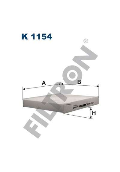 FILTRON K1154 Polen Filtresi Focus Cmax 1.6-1.8-2.0-1.6-2.0 TDCI-Mondeo IV 18-20 TDCI-Galaxy II-Smax 1.8-2.0 TDCI