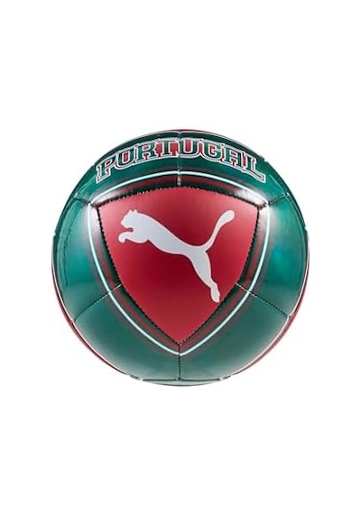 Fpf Culture Ball Mini Unisex Yetişkin Top, Club Red-green Lagoon, Mını