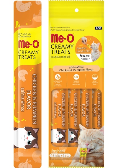 Me-o Creamy Kedi Ödül Maması Tavuk Ve Bal Kabaklı 15 Gr