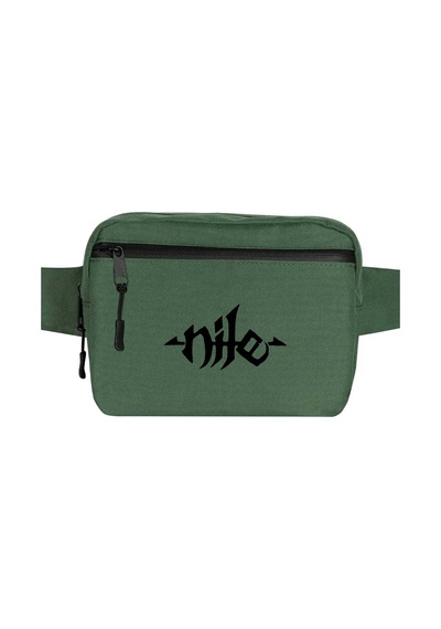 Nile Logo Yeşil Bel Çantası