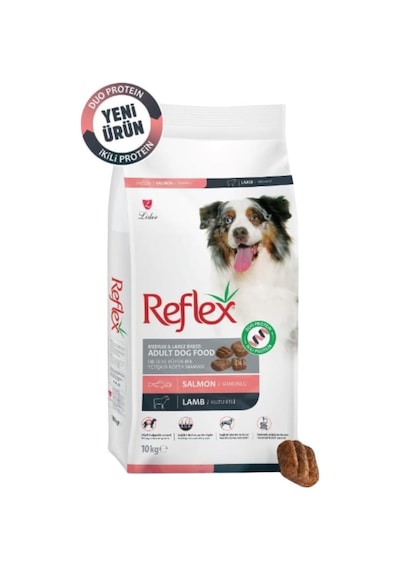 Reflex Kuzu Etli Ve Somonlu Köpek Maması 10 Kg