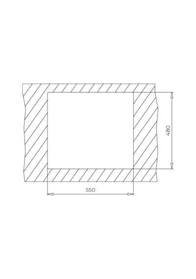 Teka Forsquare 50.40 Tg Tek Hazneli Tegranite+ Eviye - Siyah - 115230005