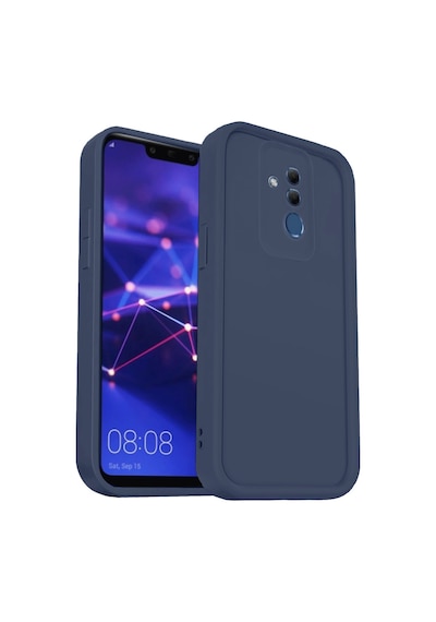 Huawei Mate 20 Lite Uyumlu Kılıf Viera Silikon - Lacivert