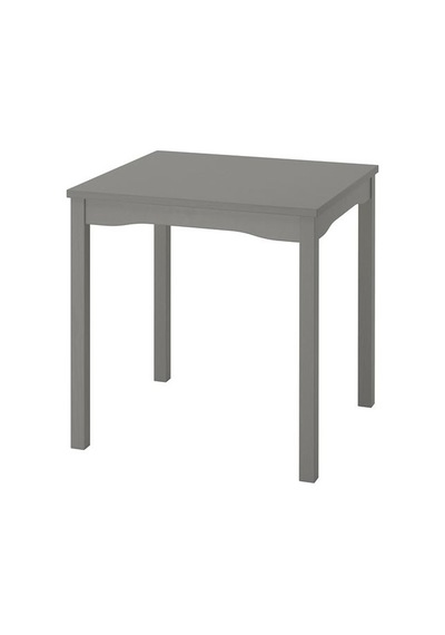 Ikea Hauga Mutfak Masası, Gri, 74x74 Cm