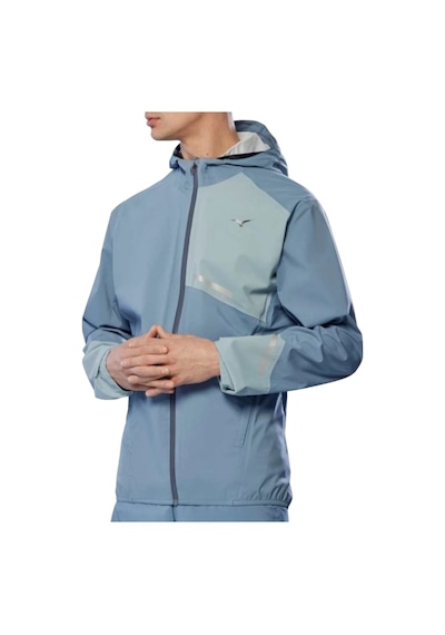 Mizuno Waterproof 20k Er Jacket Erkek Yağmurluk Gri Çok Renkli