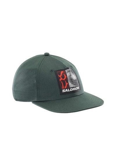 Salomon Salomon Freestyle Flat Cap Unisex Yeşil Şapka 22889 Yeşil