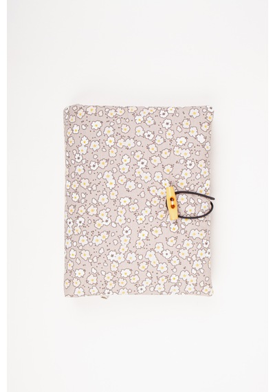 Kitap Kılıfı Ve Defter Kılıfı Fermuarlı Kalem Cepli Kumaş Organizer