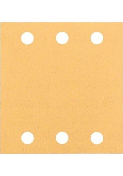 Bosch Best for Serisi Ahşap Zımpara 115 x 107 mm 60 kum 6 Delik -2608607456