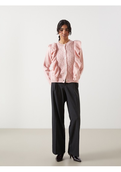 Lcw Modest Pembe Hırka