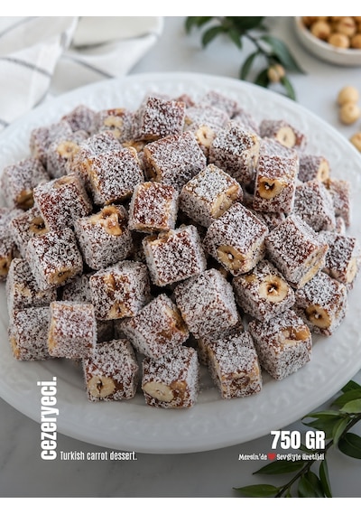 Cezeryeci Fındıklı Küp Cezerye 750 G