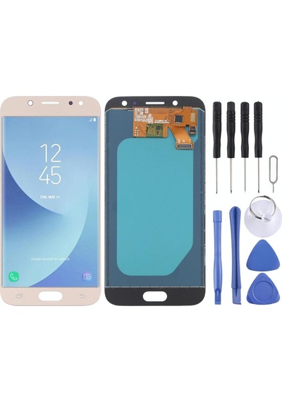 Samsung Galaxy Uyumlu  J5 Pro Lcd Ekran Dokunmatik Gold Sm-j530